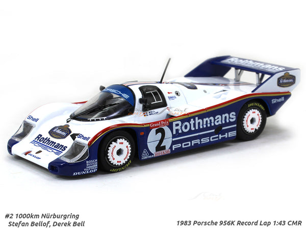1983 Porsche 956K Record Lap 1:43 CMR diecast Scale Model Car.