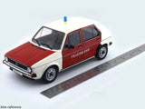 Solido 1:18 1983 Volkswagen Golf L Fire department diecast Scale Model collectible