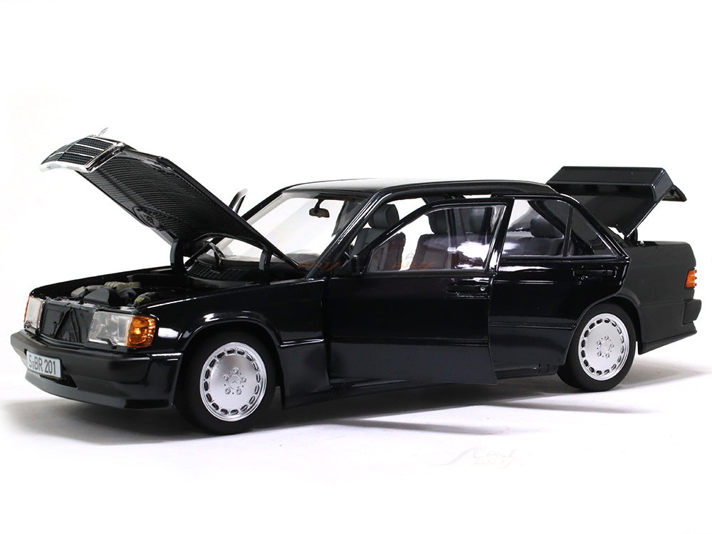 1984 Mercedes-Benz 190E 2.3 16V W201 black 1:18 Norev diecast