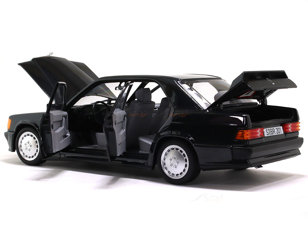 1984 Mercedes-Benz 190E 2.3 16V W201 black 1:18 Norev diecast