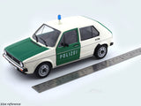 Solido 1:18 1984 Volkswagen Golf L Polizei diecast Scale Model collectible