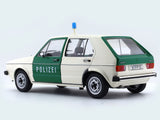 Solido 1:18 1984 Volkswagen Golf L Polizei diecast Scale Model collectible