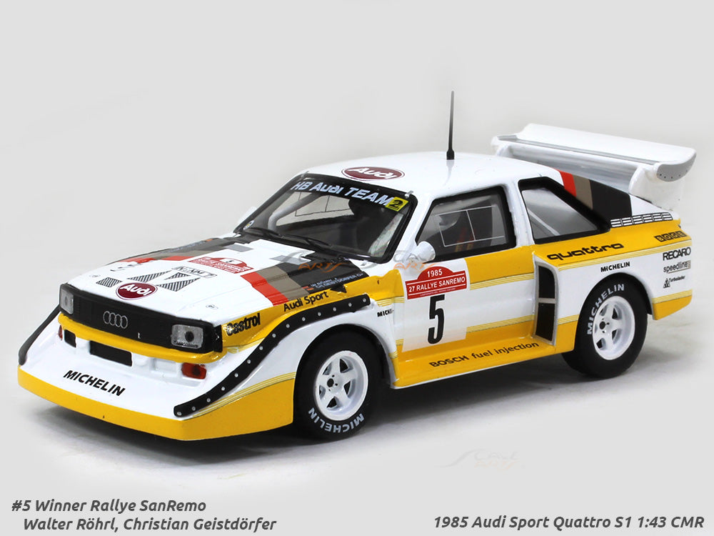 Audi Sport quattro 1985 ミニカー 1/43 Hot Wheels Collectors RLC 1985 Audi Sport Quattro S1 | eBay