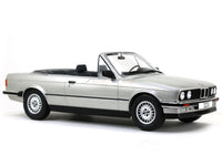 1985 BMW 3 Series E30 Cabriolet silver 1:18 MCG diecast Scale Model car.
