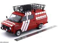 1985 Ford Transit MK II Rally Assistance van 1:18 IXO diecast scale model collectible