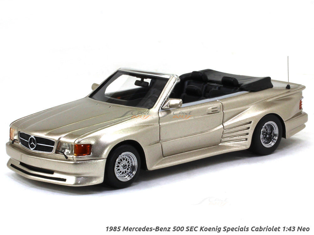 1985 Mercedes-Benz 500 SEC Koenig Specials Cabriolet 1:43 Neo