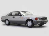 1985 Mercedes-Benz 560 SEC C126 silver 1:18 KK Scale diecast model car.