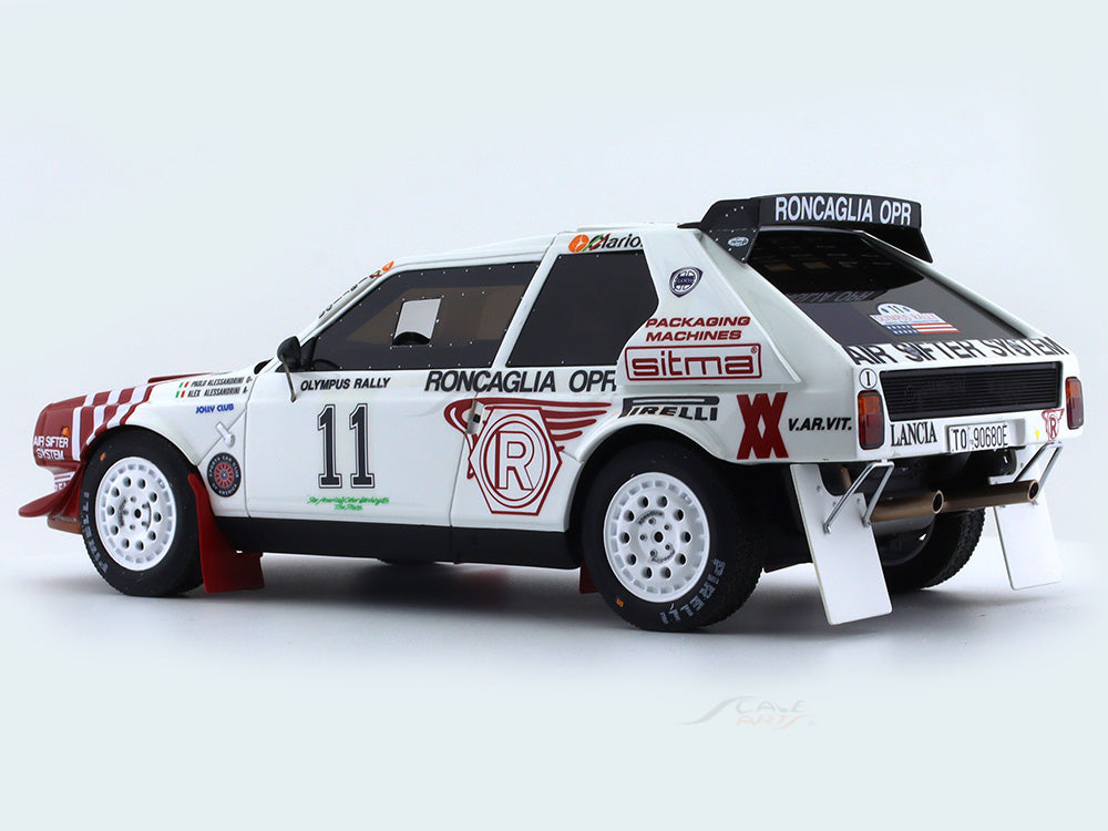 Lancia Delta S4 #2 Alen/Kivimäki Winner Rallye San Remo 1986 1:18 IXO Lancia Delta S4 #2 Alen/Kivimäki Winner Rallye San Remo 1986 1:18 IXO
