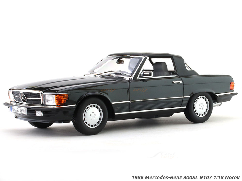 1986 Mercedes-Benz 300SL R107 1:18 Norev diecast scale model car