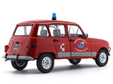 Solido 1:18 1986 Renault R4 GTL Fire Department diecast Scale Model collectible