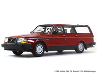 1986 Volvo 240 GL Break 1:18 Minichamps diecast scale model car.