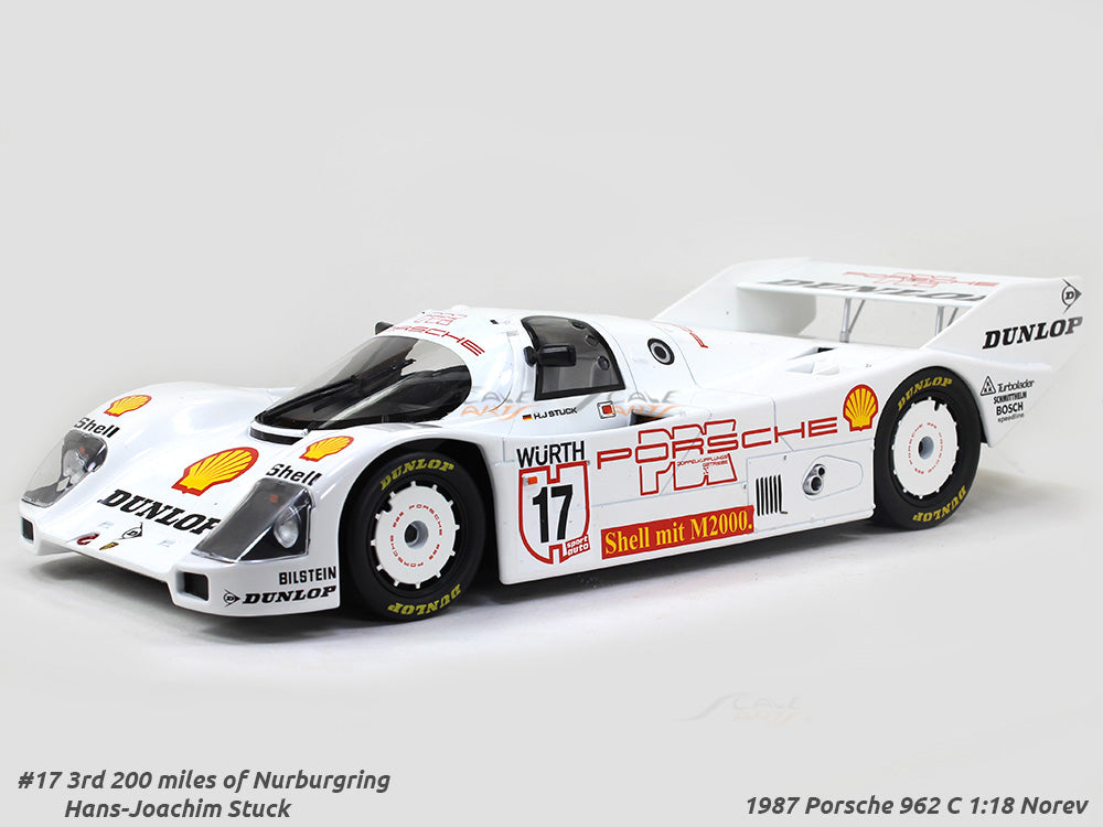 1987 Porsche 962 C 1:18 Norev diecast scale model car