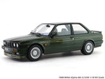 1988 BMW Alpina B6 3.5 E30 green 1:18 KK Scale diecast model car.