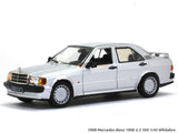 1988 Mercedes-Benz 190E 2.3 16V 1:43 Whitebox diecast Scale Model Car.