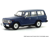 1988 Toyota Land Cruiser 60 GX blue 1:64 Hobby Japan diecast scale model