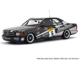 1989 Mercedes-Benz 500SEC AMG Spa 1:43 AUTOart diecast scale model car.