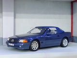 1989 Mercedes-Benz 500SL R129 1:18 Norev diecast scale model car.