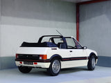 1989 Peugeot GTi MK I Cabriolet white 1:18 Solido diecast Scale Model Car.