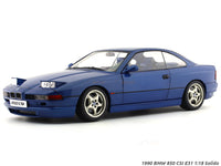 1990 BMW 850 CSI E31 Blue 1:18 Solido diecast Scale Model collectible