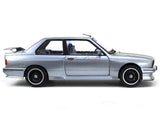 1990 BMW M3 E30 gray 1:18 Solido diecast Scale Model car.