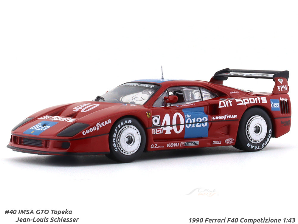 1990 Ferrari F40 Competizione 1:43 Diecast scale model car