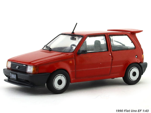 1990 Fiat Uno EF 1:43 diecast scale model car collectible.