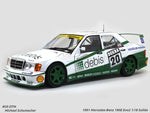 1991 Mercedes-Benz 190E Evo2 #20 DTM Michael Schumacher 1:18 Solido diecast Scale Model Car.