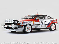 1991 Toyota Celica St 165 Winner Monte Carlo Carlos Sainz Luis Moya 1:18 Top Marques scale model car