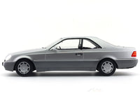 1992 Mercedes-Benz 600 SEC C140 silver 1:18 KK Scale diecast scale model
