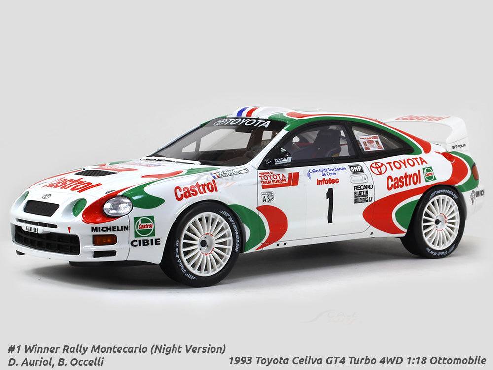 1993 Toyota Celica GT4 Turbo 4WD 1:18 Ottomobile scale model car