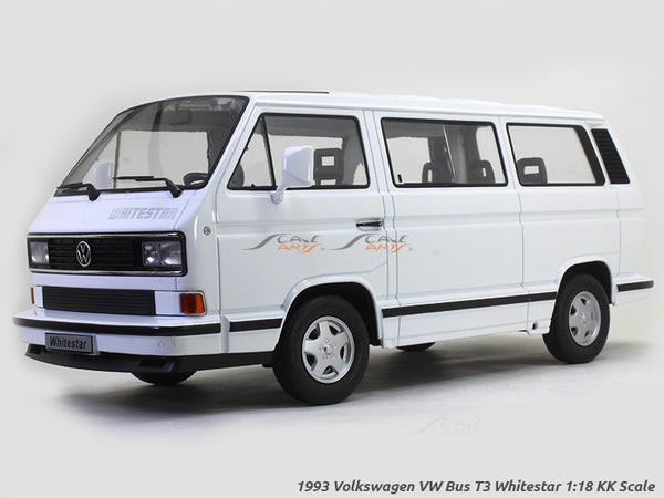 1993 Volkswagen VW Bus T3 Whitestar 1:18 KK Scale diecast model car.