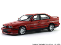 Broken Acrylic case : 1994 BMW Alpina E34 B10 BiTurbo red 1:43 Solido diecast scale model car