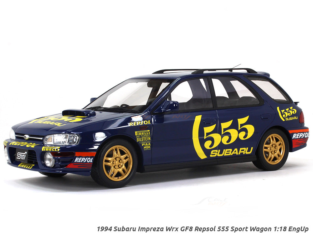 1994 Subaru Impreza Wrx GF8 Repsol 555 Sport Wagon 1:18 EngUp
