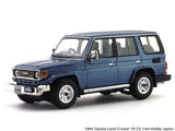1994 Toyota Land Cruiser 70 ZX blue 1:64 Hobby Japan diecast scale model