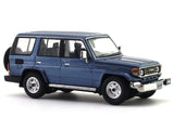 1994 Toyota Land Cruiser 70 ZX blue 1:64 Hobby Japan diecast scale model