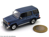 1994 Toyota Land Cruiser 70 ZX blue 1:64 Hobby Japan diecast scale model