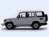 1994 Toyota Land Cruiser 70 ZX white 1:64 Hobby Japan diecast scale model