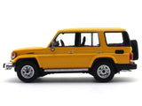 1994 Toyota Land Cruiser 70 ZX yellow 1:64 Hobby Japan diecast scale model
