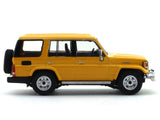 1994 Toyota Land Cruiser 70 ZX yellow 1:64 Hobby Japan diecast scale model