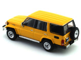 1994 Toyota Land Cruiser 70 ZX yellow 1:64 Hobby Japan diecast scale model