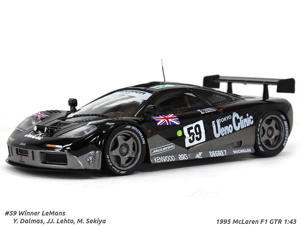 1995 McLaren F1 GTR 1:43 diecast scale model car | Scale Arts India