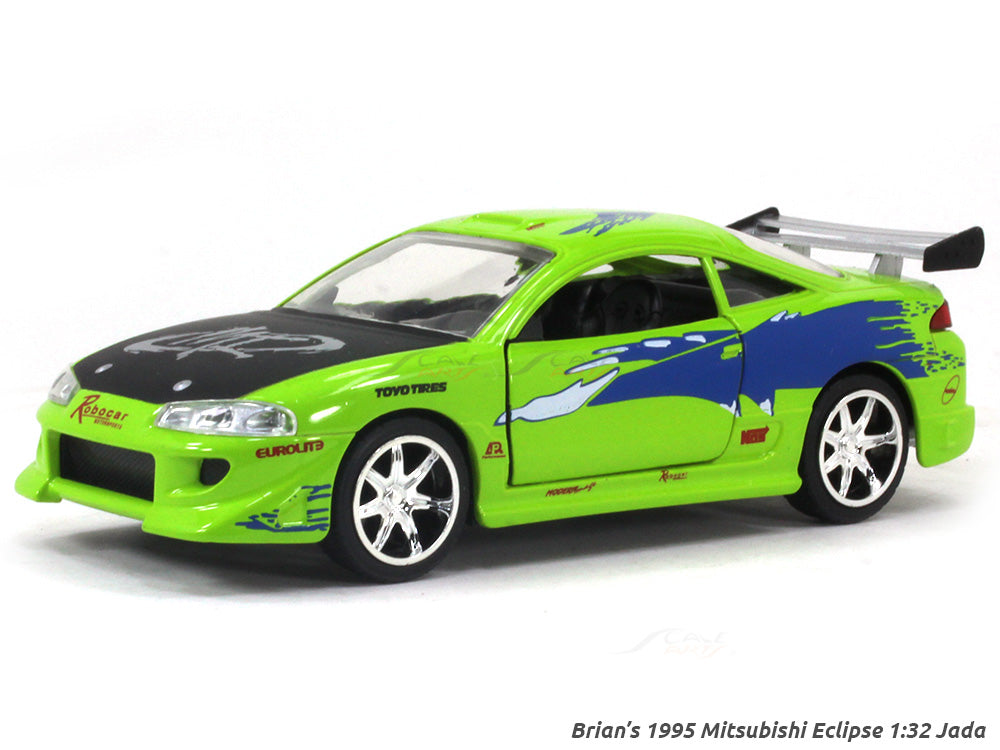 Brian's 1995 Mitsubishi Eclipse Fast & Furious 1:32 Jada diecast