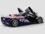 1996 McLaren F1 GTR #39 24h LeMans 1:18 Solido scale model car collectible