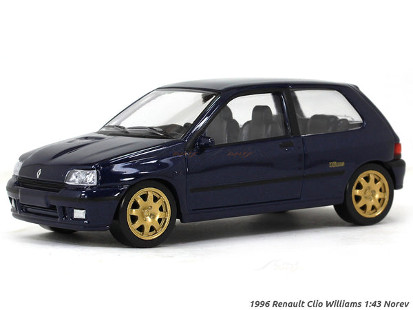 1996 Renault Clio Williams 1:43 Norev diecast scale model car.