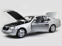 1997 Mercedes-Benz CL600 Coupe C140 1:18 Norev diecast scale model car.