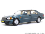 1997 Mercedes-Benz S600 W140 1:18 Norev diecast scale model car.