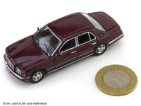 1998 Bentley Arnage maroon 1:64 GFCC diecast scale miniature car.