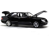1998 Mercedes-Benz S Class S600 black 1:18 Norev diecast scale model car collectible.