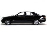 1998 Mercedes-Benz S Class S600 black 1:18 Norev diecast scale model car collectible.