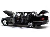 1998 Mercedes-Benz S Class S600 black 1:18 Norev diecast scale model car collectible.